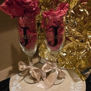 **Custom** Champagne Flutes